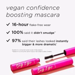 Travel-Size Big Ego Vegan Volumizing Mascara 8 Travel-Size Big Ego Vegan Volumizing Mascara -Glisheen Sales Store 2547920cm alt03