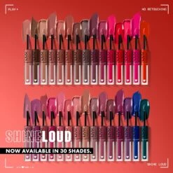 NYX PROFESSIONAL MAKEUP Shine Loud Vegan High Shine Long-Lasting Liquid Lipstick