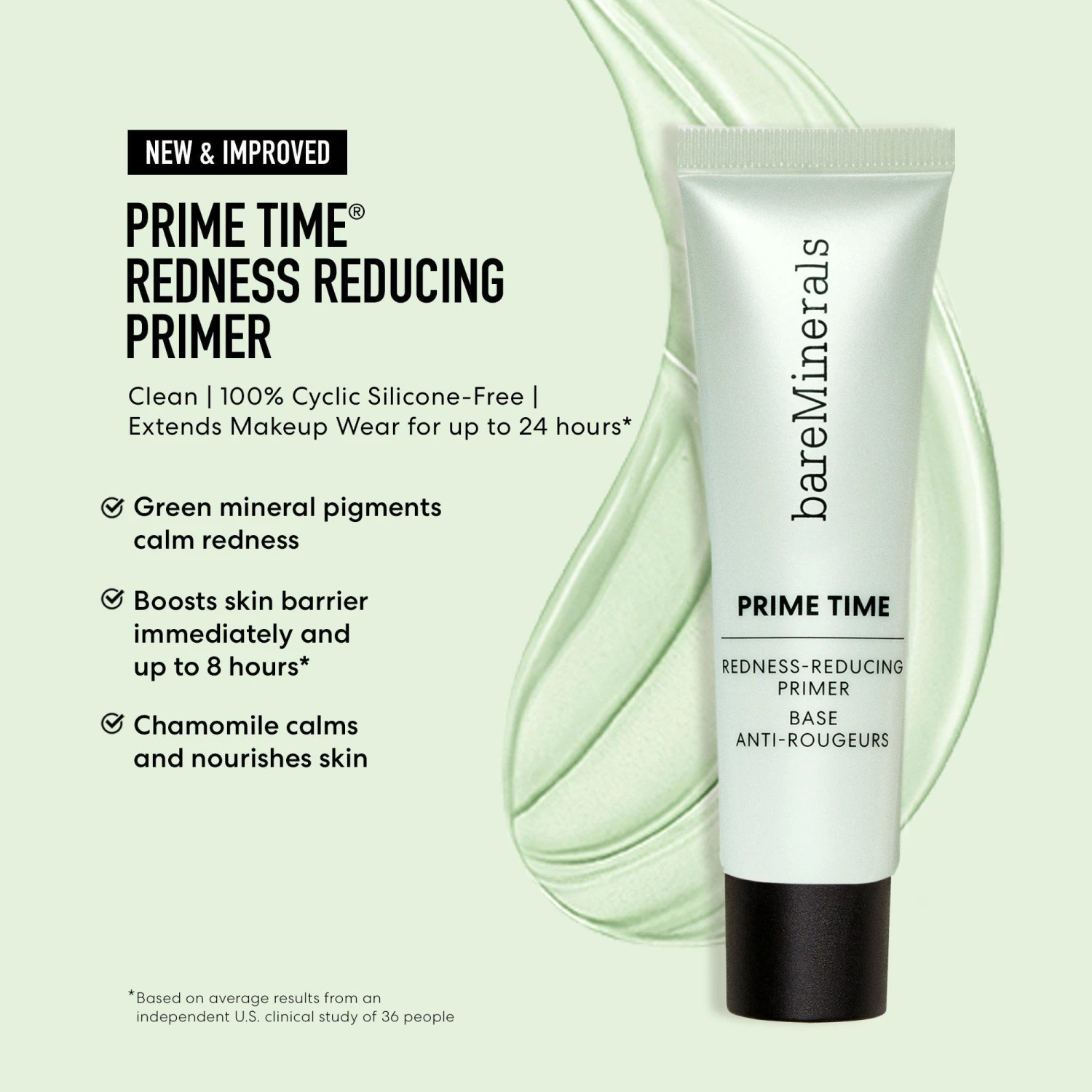 Bareminerals PRIME TIME Redness Reducing Primer 3 Bareminerals PRIME TIME Redness Reducing Primer