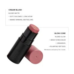 Nudestix NUDIES Matte + Glow Core All Over Face Blush Color -Glisheen Sales Store 2613360 alt03